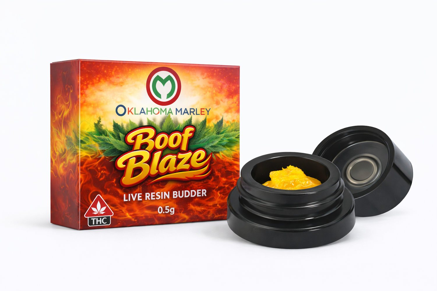 Boof Blaze Live Resin Budder 0.5g