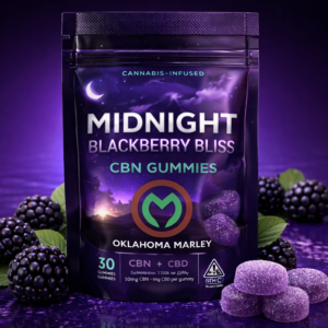 Midnight Blackberry Bliss CBN Gummies