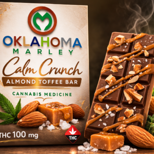 Calm Crunch Almond Toffee Bar