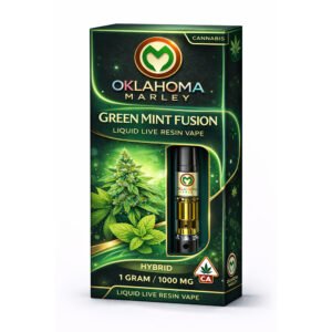 GreenMint Fusion Liquid Live Resin Vape